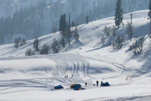 Gulmarg in winter