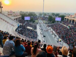 Wagah Border ceremony